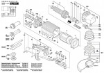 Bosch 0 602 332 404 ---- flat head angle sander Spare Parts
